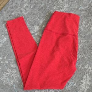 Beyond Yoga Vibrant Red Leggings